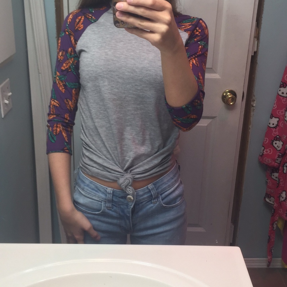 LoLaRoe baseball shirt